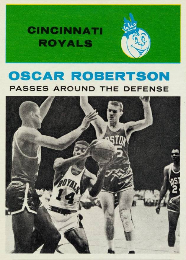 1961 Fleer Oscar Robertson #61 Basketball Card