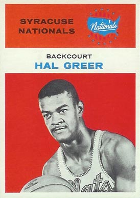 1961 Fleer Hal Greer #16 Basketball Card