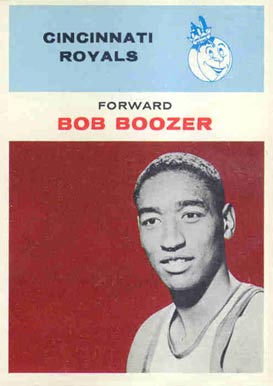 1961 Fleer Bob Boozer #6 Basketball Card