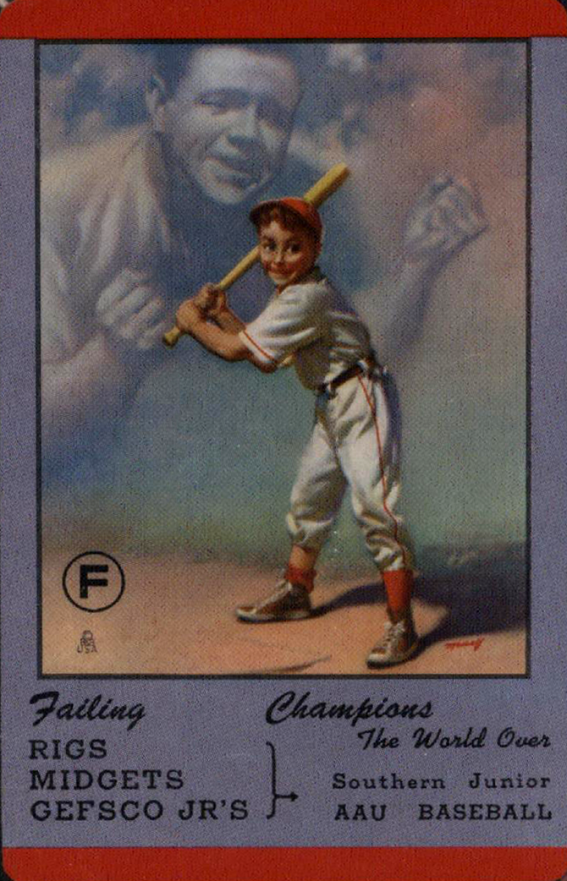 1953 Brown & Bigelow Babe Ruth # Baseball Card