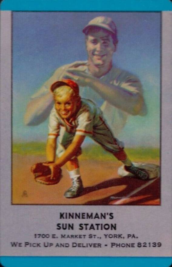 1953 Brown & Bigelow Lou Gehrig # Baseball Card
