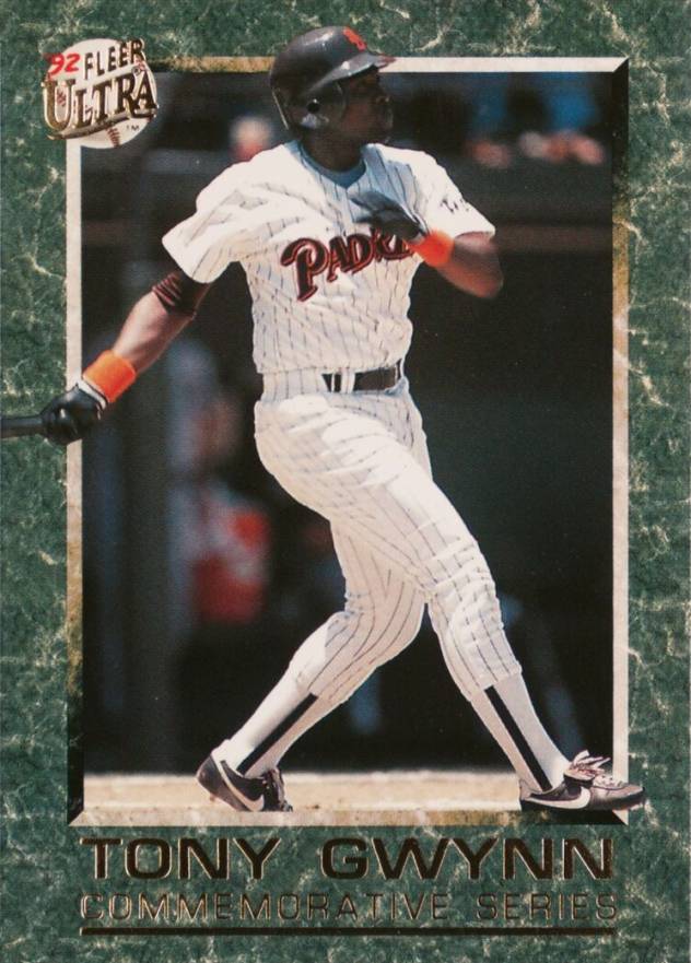 1992 Ultra Tony Gwynn Tony Gwynn #4 Baseball Card