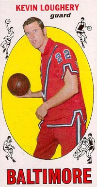 1969 Topps Kevin Loughery #94 Basketball Card