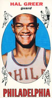1969 Topps Hal Greer #84 Basketball Card