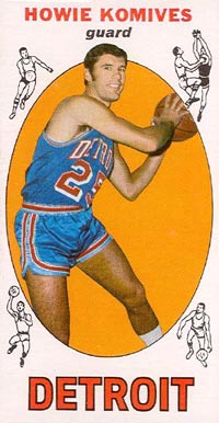 1969 Topps Howie Komives #71 Basketball Card
