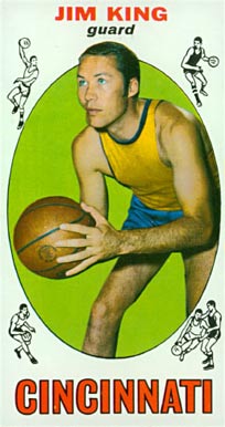1969 Topps Jim King #66 Basketball Card