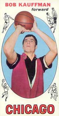 1969 Topps Bob Kauffman #48 Basketball Card