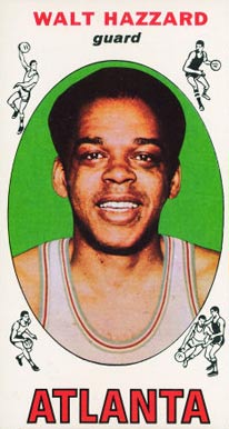 1969 Topps Walt Hazzard #27 Basketball Card