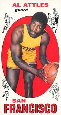 1969 Topps Al Attles #24 Basketball Card