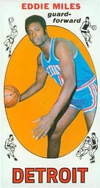 1969 Topps Eddie Miles #21 Basketball Card