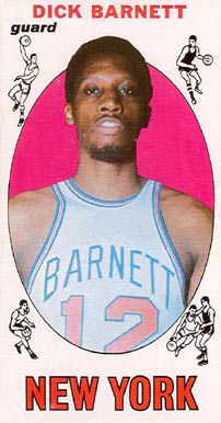 1969 Topps Dick Barnett #18 Basketball Card