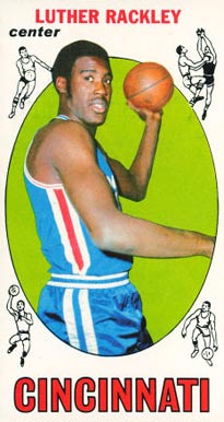 1969 Topps Luther Rackley #13 Basketball Card