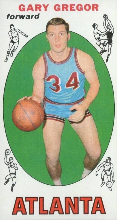1969 Topps Gary Gregor #11 Basketball Card