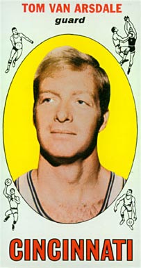 1969 Topps Tom Van Arsdale #79 Basketball Card