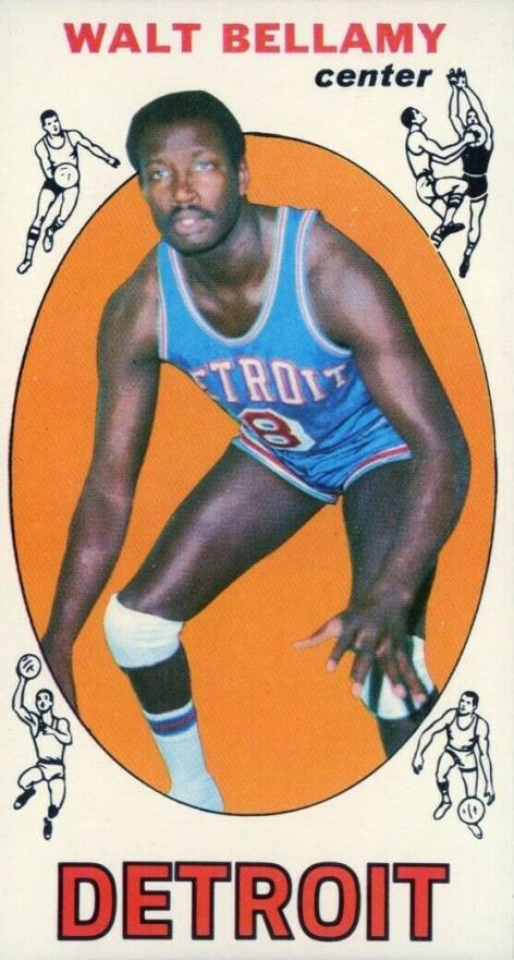 1969 Topps Walt Bellamy #95 Basketball Card