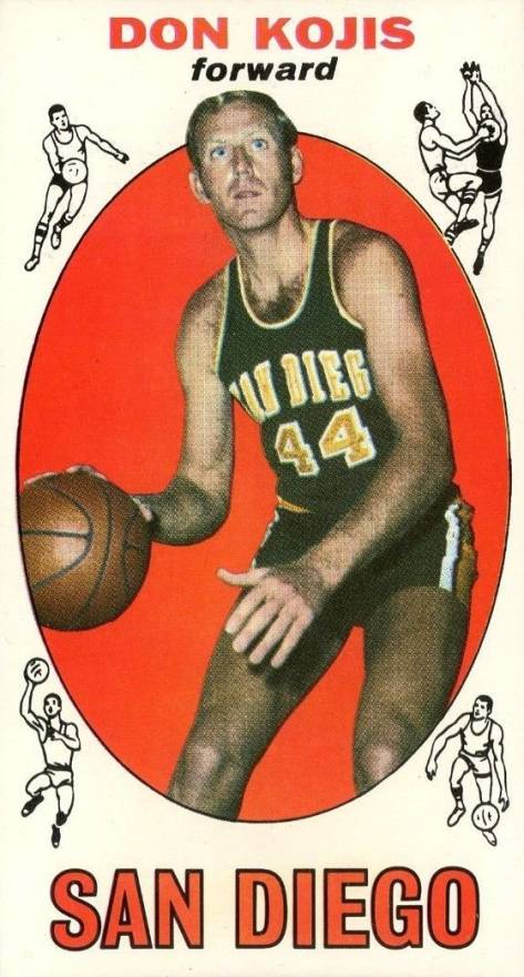 1969 Topps Don Kojis #64 Basketball Card