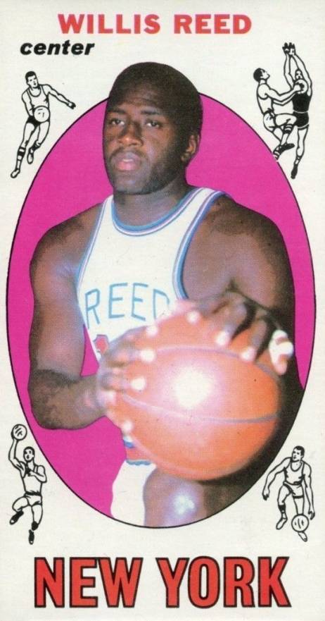 1969 Topps Willis Reed #60 Basketball Card