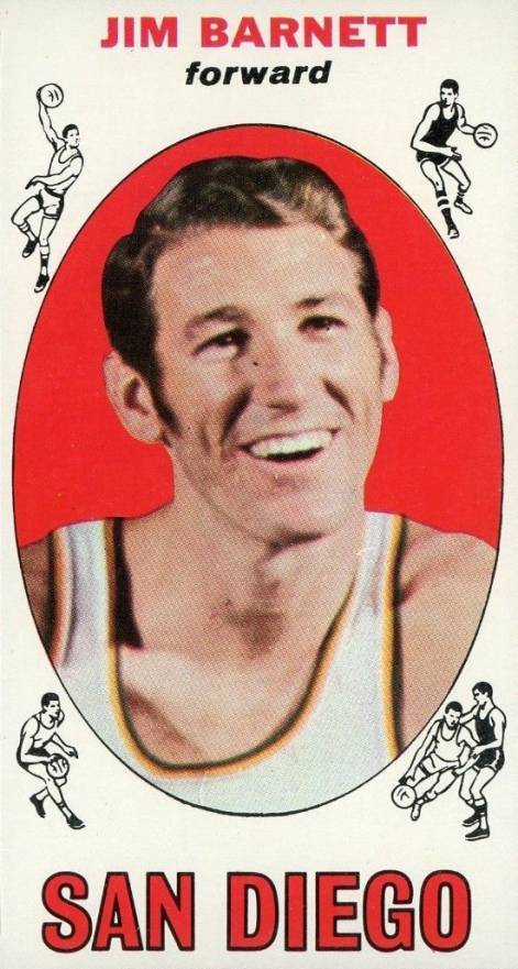 1969 Topps Jim Barnett #51 Basketball Card