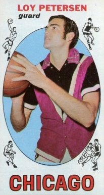 1969 Topps Loy Petersen #37 Basketball Card