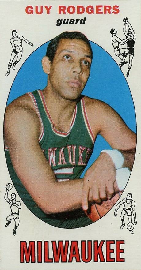 1969 Topps Guy Rodgers #38 Basketball Card