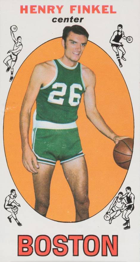 1969 Topps Henry Finkel #34 Basketball Card