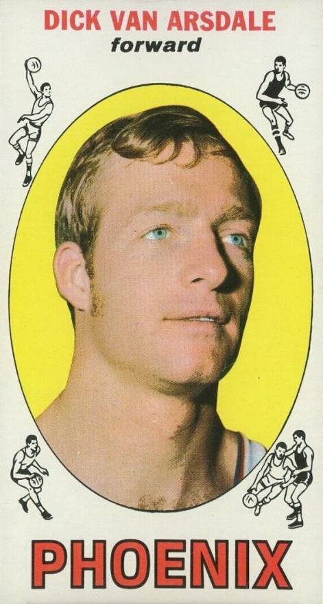 1969 Topps Dick Van Arsdale #31 Basketball Card