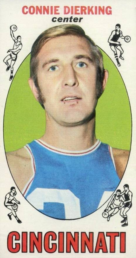 1969 Topps Connie Dierking #28 Basketball Card