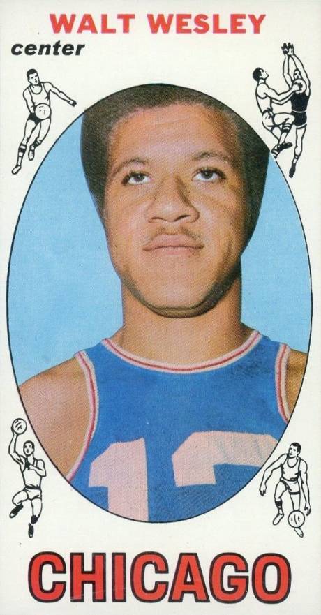 1969 Topps Walt Wesley #22 Basketball Card