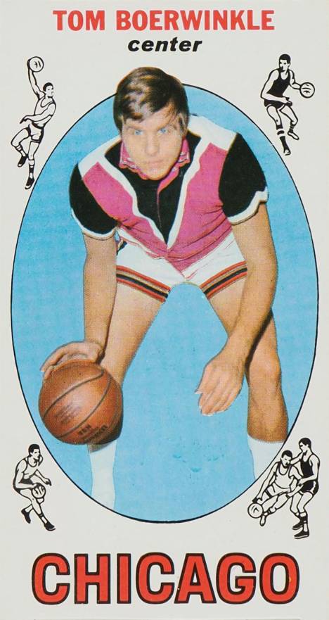 1969 Topps Tom Boerwinkle #7 Basketball Card