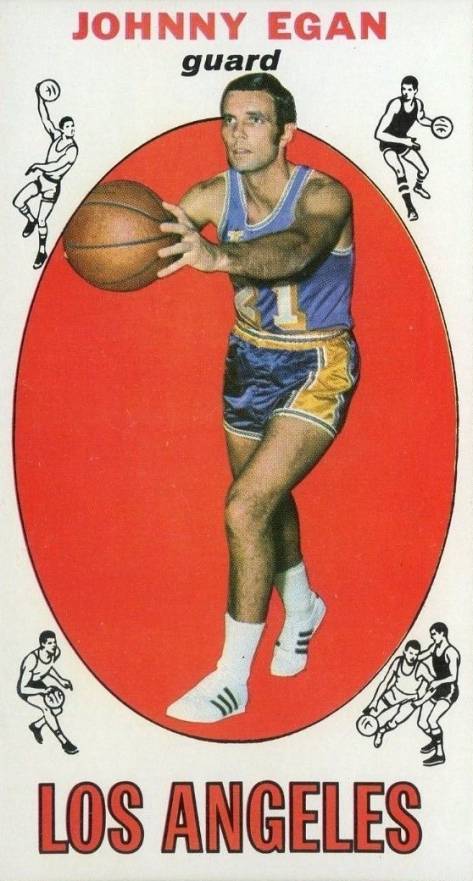 1969 Topps Johnny Egan #16 Basketball Card