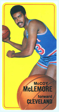 1970 Topps McCoy McLemore #19 Basketball Card
