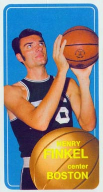 1970 Topps Henry Finkel #27 Basketball Card
