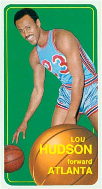 1970 Topps Lou Hudson #30 Basketball Card