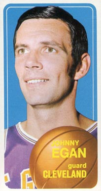 1970 Topps Johnny Egan #34 Basketball Card