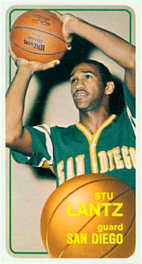 1970 Topps Stu Lantz #44 Basketball Card