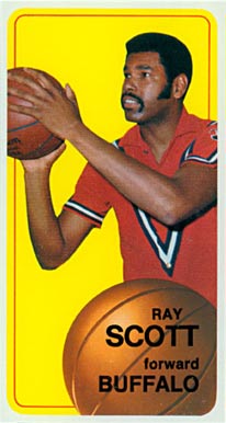 1970 Topps Ray Scott #48 Basketball Card