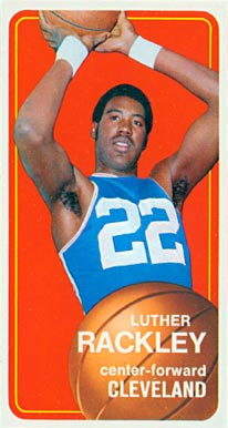 1970 Topps Luther Rackley #61 Basketball Card