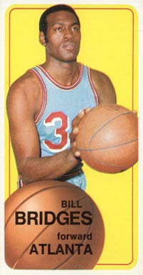 1970 Topps Bill Bridges #71 Basketball Card
