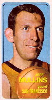1970 Topps Jeff Mullins #76 Basketball Card
