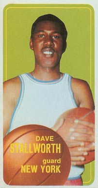 1970 Topps Dave Stallworth #78 Basketball Card