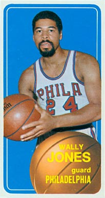 1970 Topps Wally Jones #83 Basketball Card