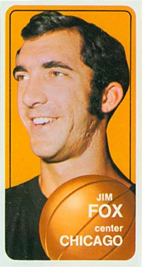 1970 Topps Jim Fox #98 Basketball Card