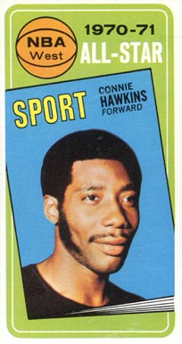 1970 Topps Connie Hawkins (all-star) #109 Basketball Card