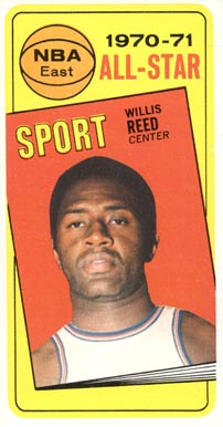 1970 Topps Willis Reed (all-star) #110 Basketball Card