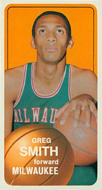1970 Topps Greg Smith #166 Basketball Card
