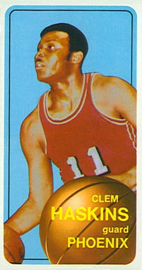 1970 Topps Clem Haskins #165 Basketball Card