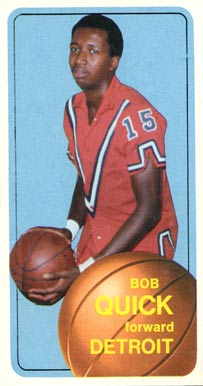 1970 Topps Bob Quick #161 Basketball Card