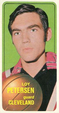 1970 Topps Loy Petersen #153 Basketball Card