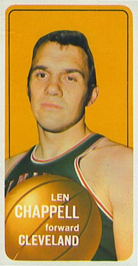 1970 Topps Len Chappell #146 Basketball Card