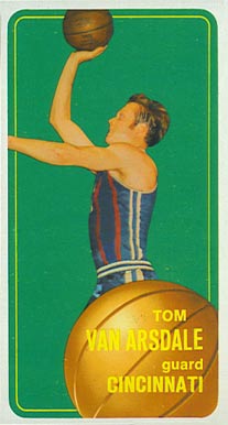 1970 Topps Tom Van Arsdale #145 Basketball Card